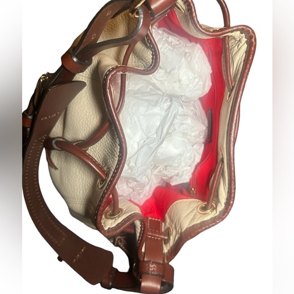 Vintage1975 Dooney & Bourke leather bucket shoulder bag purse - Picture 5 of 16